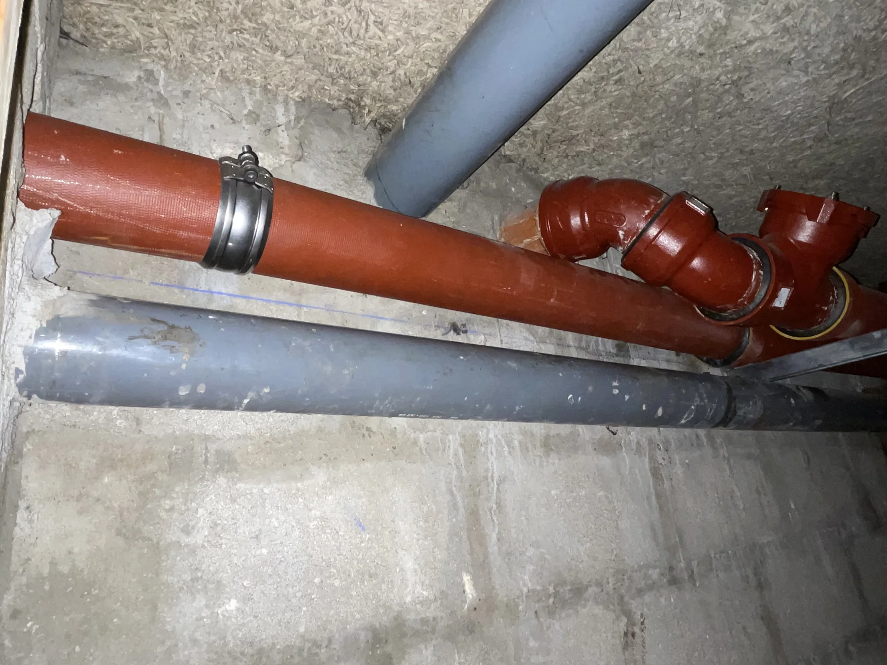 Remplacement et raccordement d’une canalisation